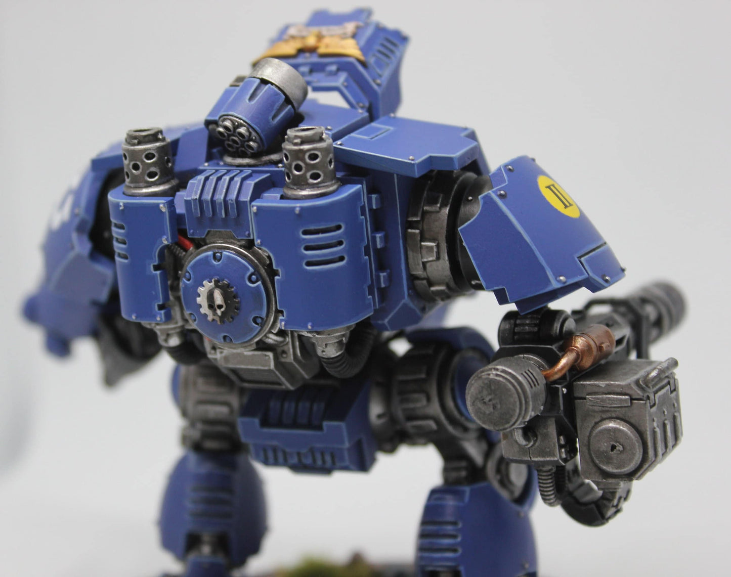 Redemptor Dreadnought *FINE DETAIL* - Primaris marine painted commission service. Option to fully magnetise weapon choices!