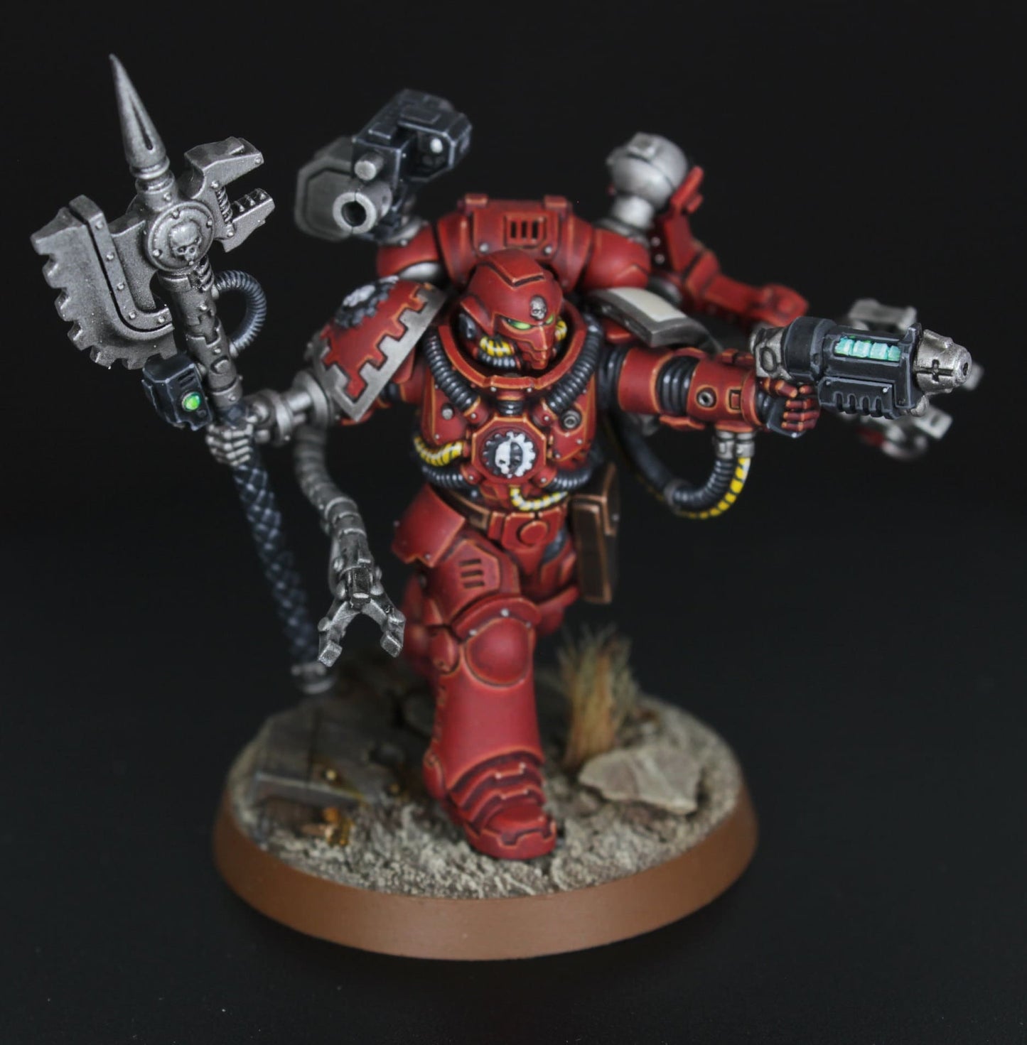 Techmarine *FINE DETAIL* Spacemarine character Painted Primaris commission service