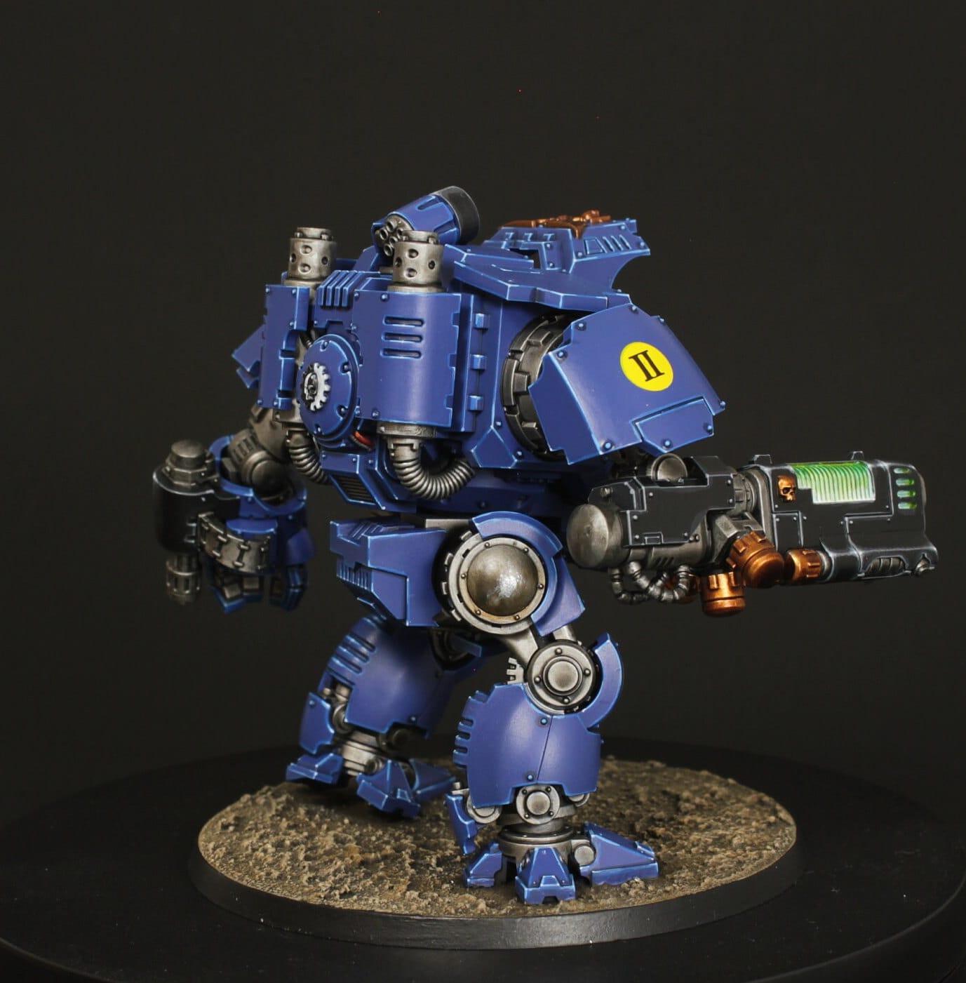 Redemptor Dreadnought *FINE DETAIL* - Primaris marine painted commission service. Option to fully magnetise weapon choices!