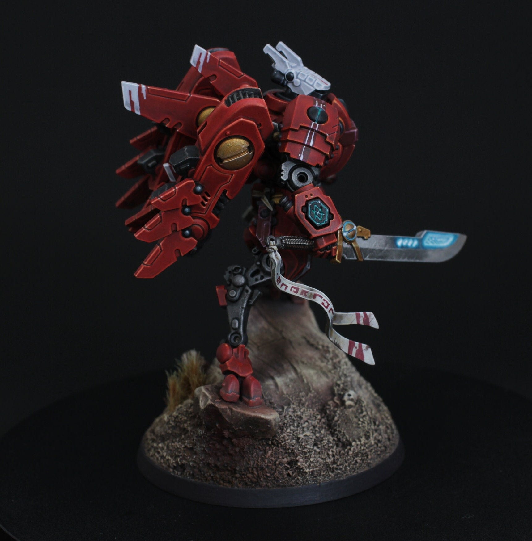 Commander Farsight *FINE DETAIL* Painted Warhammer 40k miniature commission