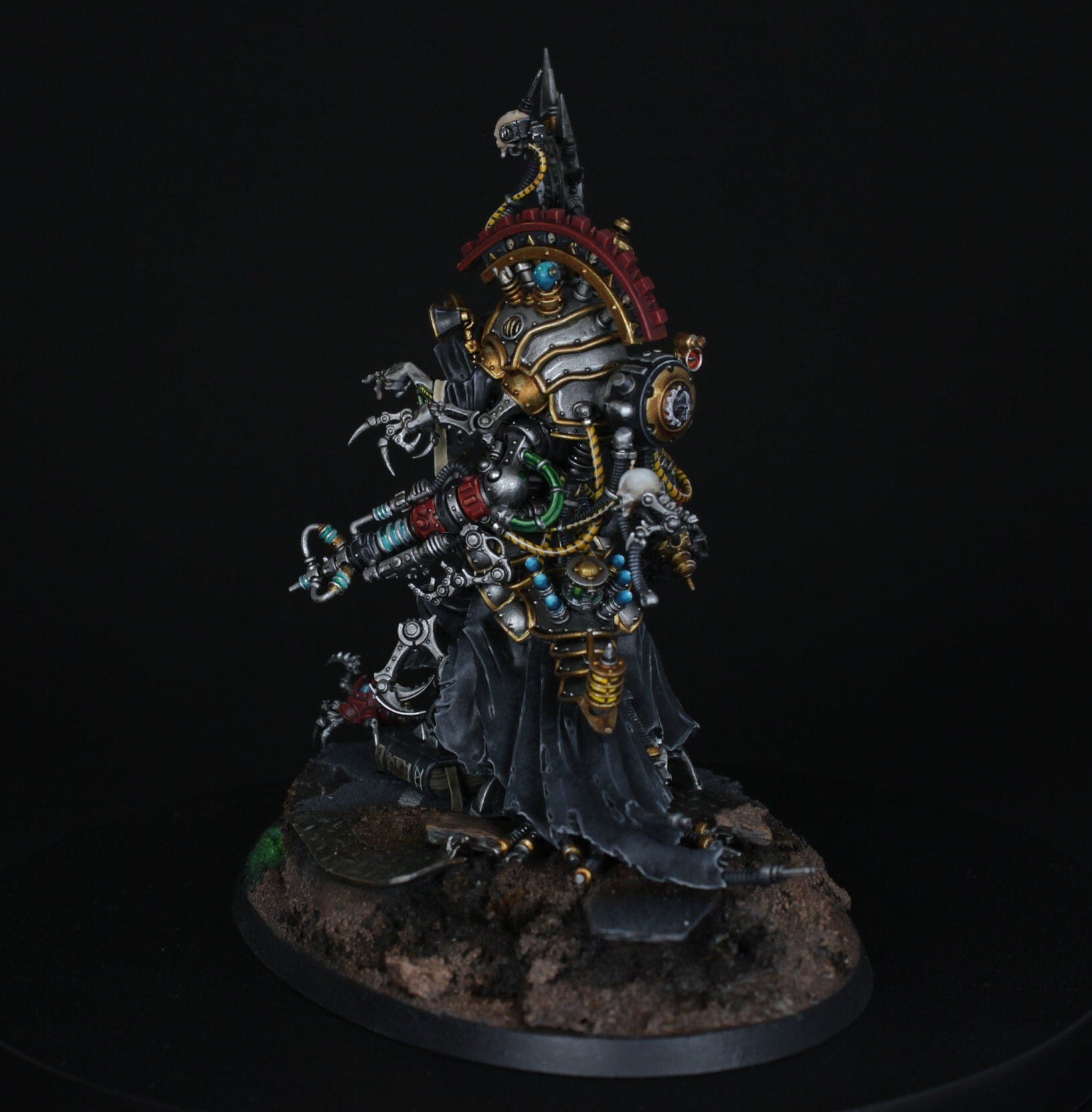 Belisarius Cawl *FINE DETAIL* 40k Painted miniature commission