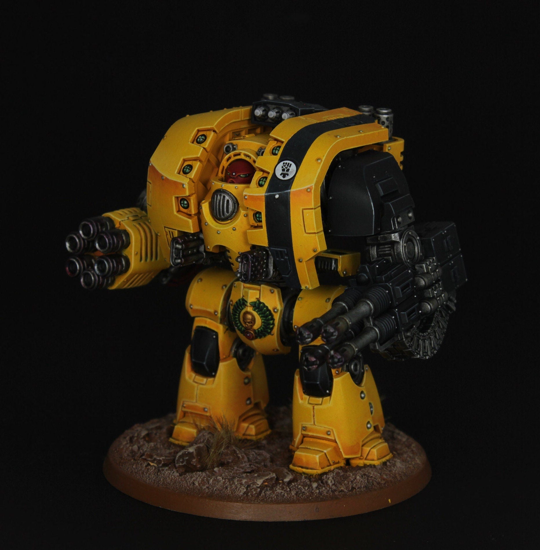 30k Dreadnought *ADVANCED DETAIL* space marine commission painting service.