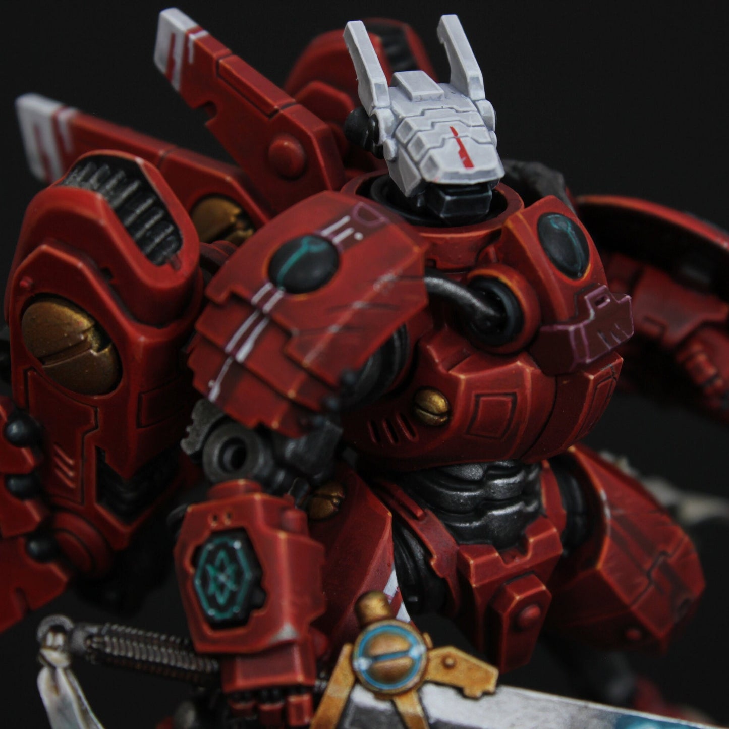 Commander Farsight *FINE DETAIL* Painted Warhammer 40k miniature commission