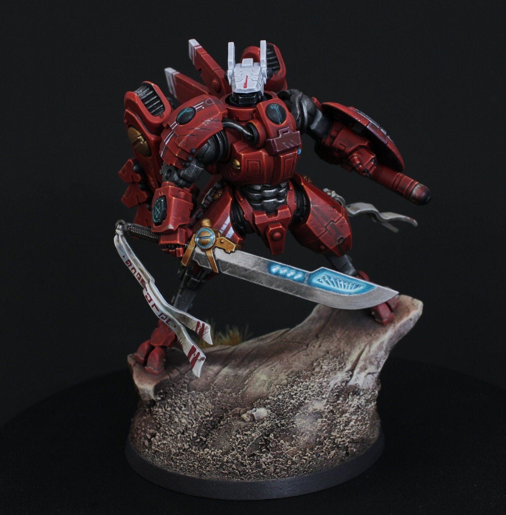 Commander Farsight *FINE DETAIL* Painted Warhammer 40k miniature commission