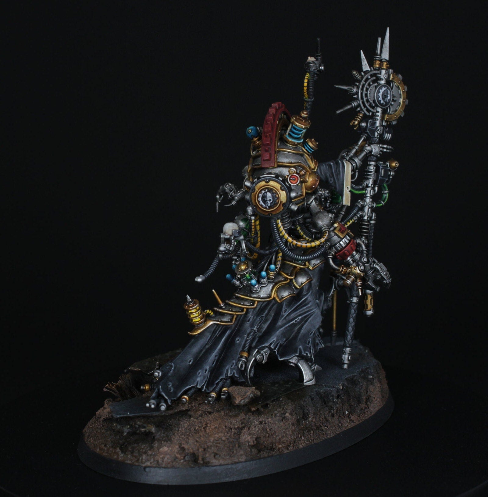 Belisarius Cawl *FINE DETAIL* 40k Painted miniature commission