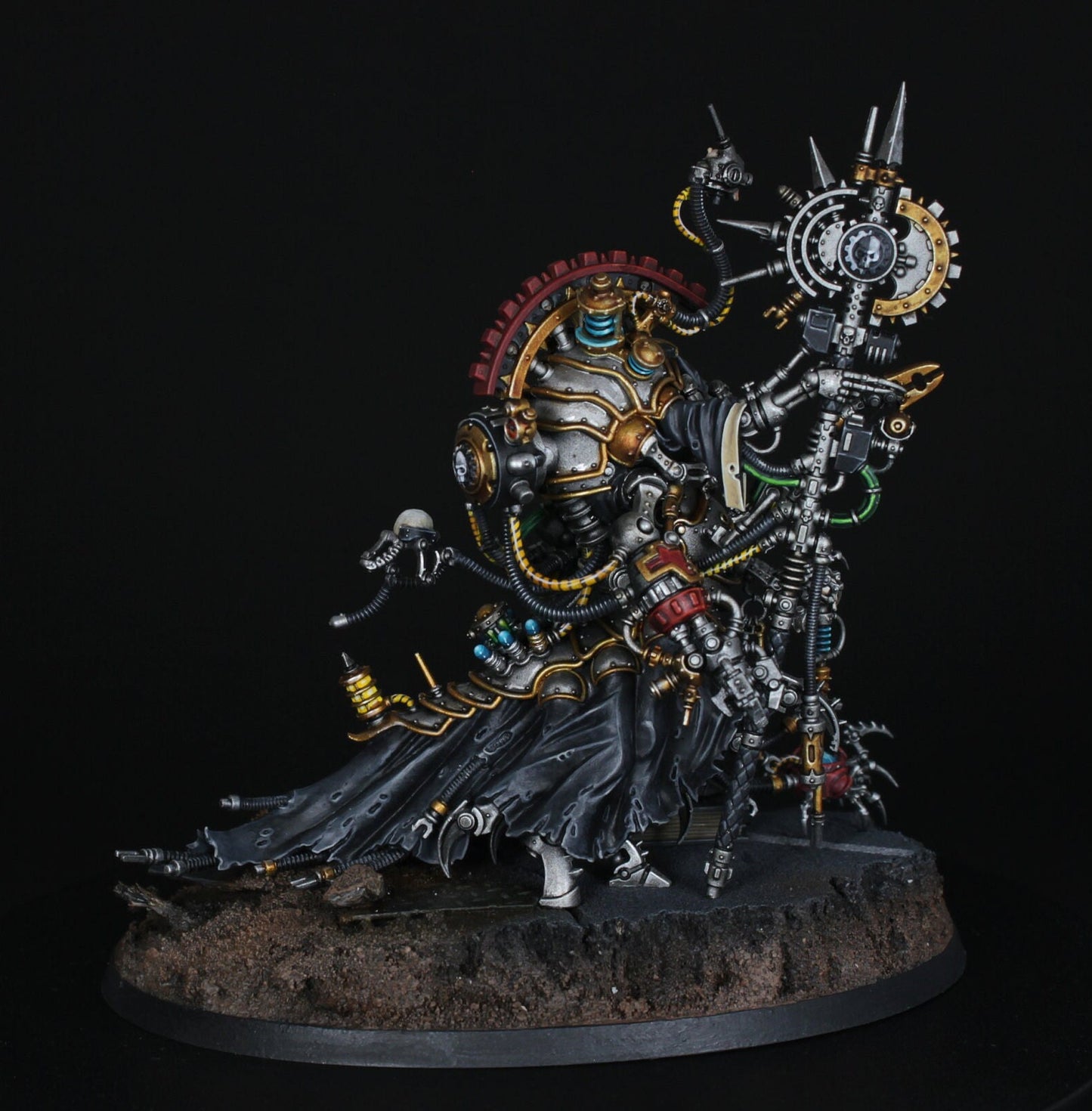 Belisarius Cawl *FINE DETAIL* 40k Painted miniature commission