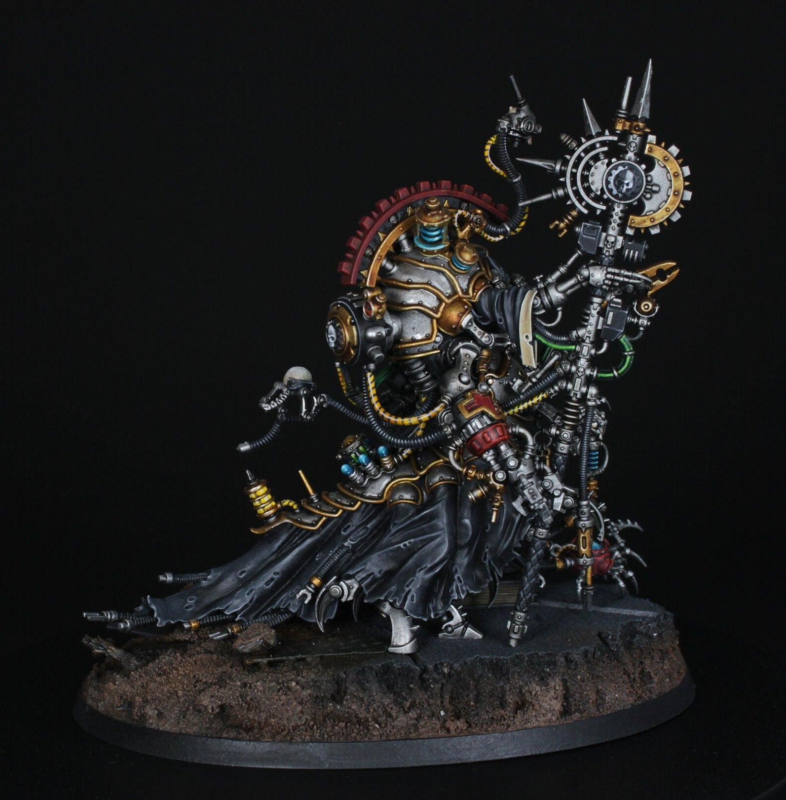 Belisarius Cawl *FINE DETAIL* 40k Painted miniature commission