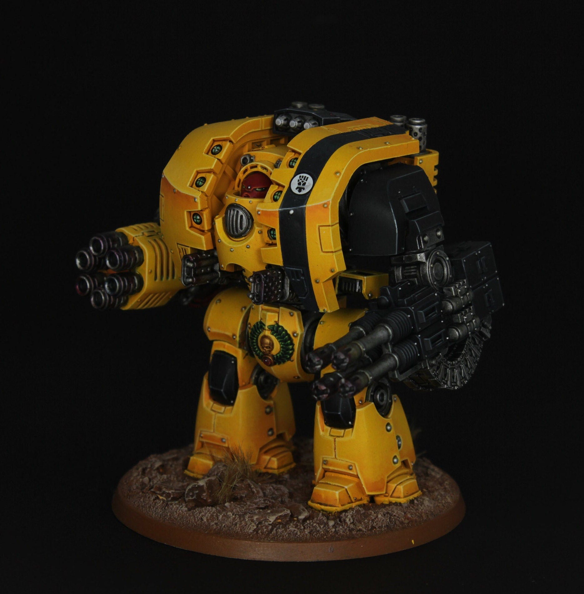 30k Dreadnought *ADVANCED DETAIL* space marine commission painting service.