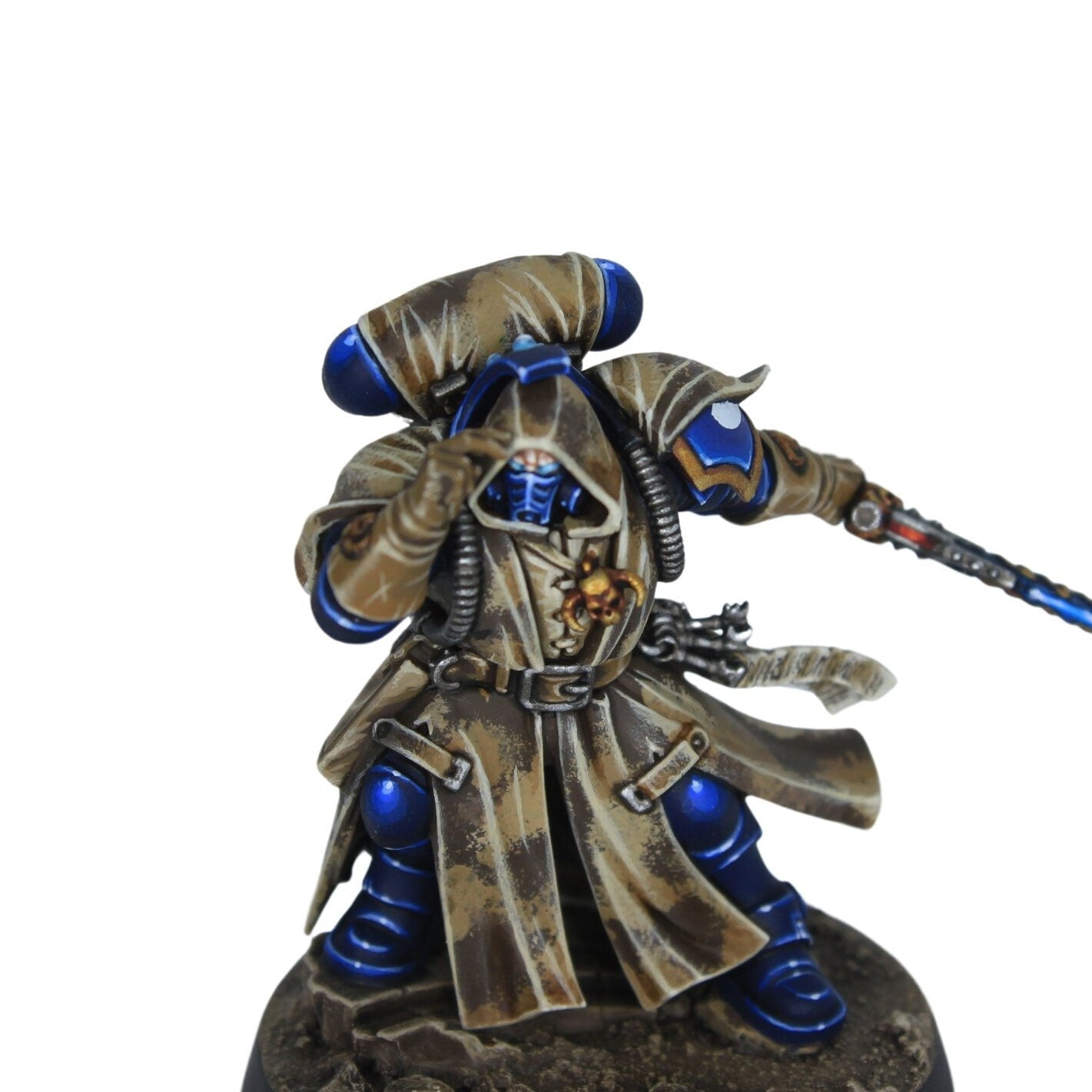 Spacemarine Phobos Librarian *FINE DETAIL* commission painting service