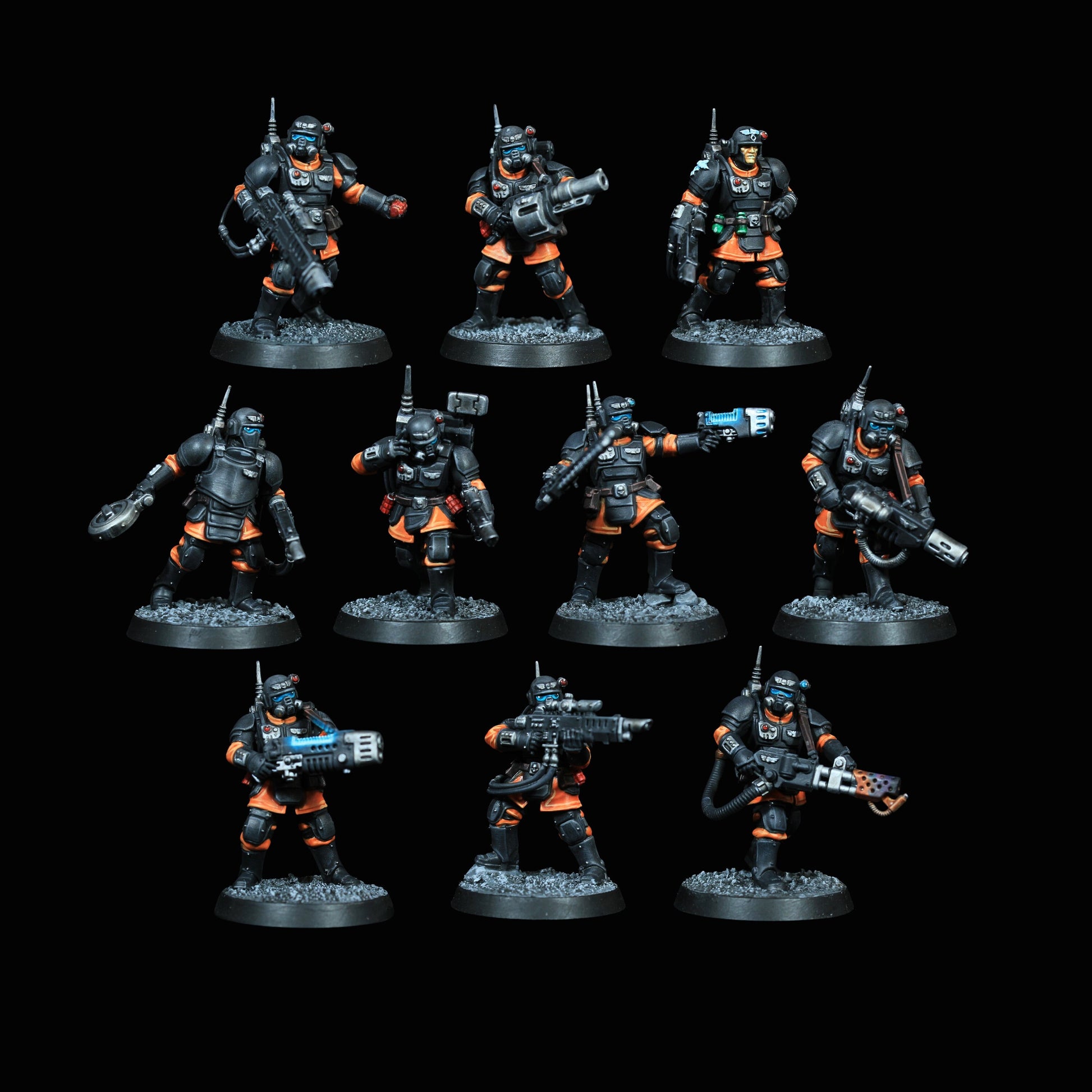 Kasrkin Warhammer 40k Kill team *STANDARD DETAIL*