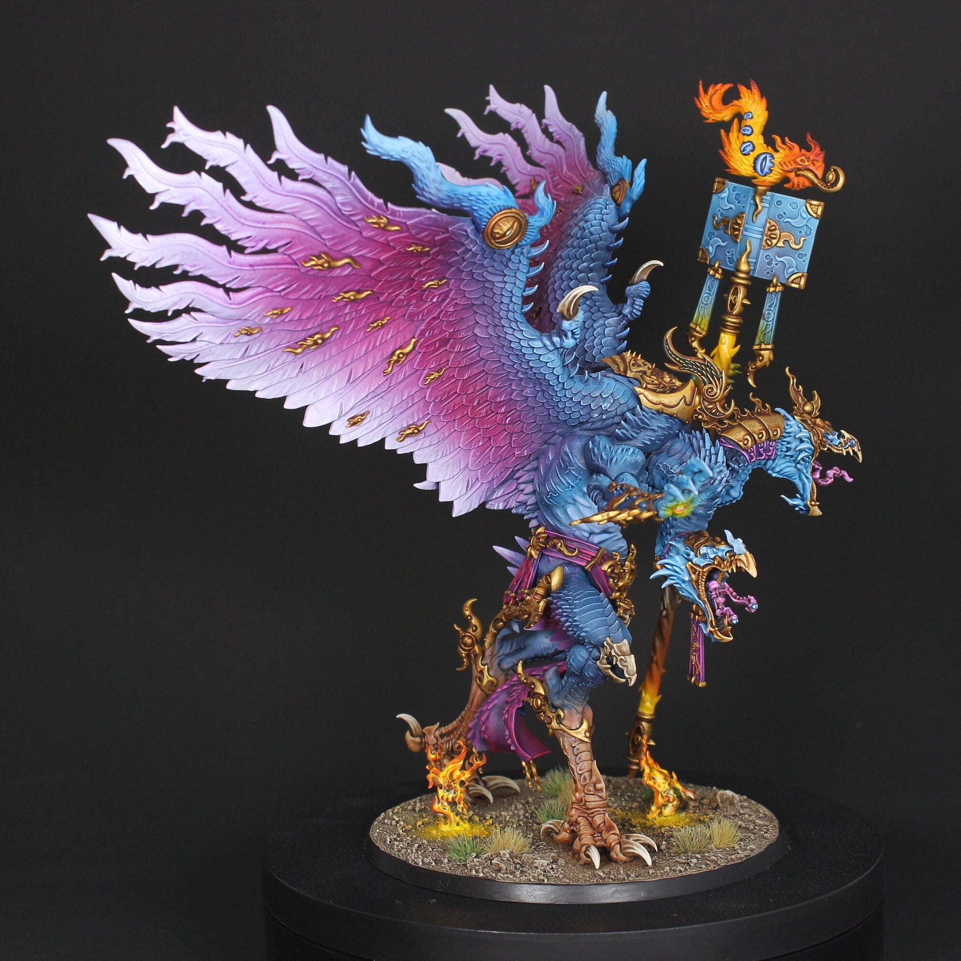 Kairos Fateweaver/Lord of Change Tzeentch Greater Demon *FINE DETAIL* painted Warhammer 40k Miniature