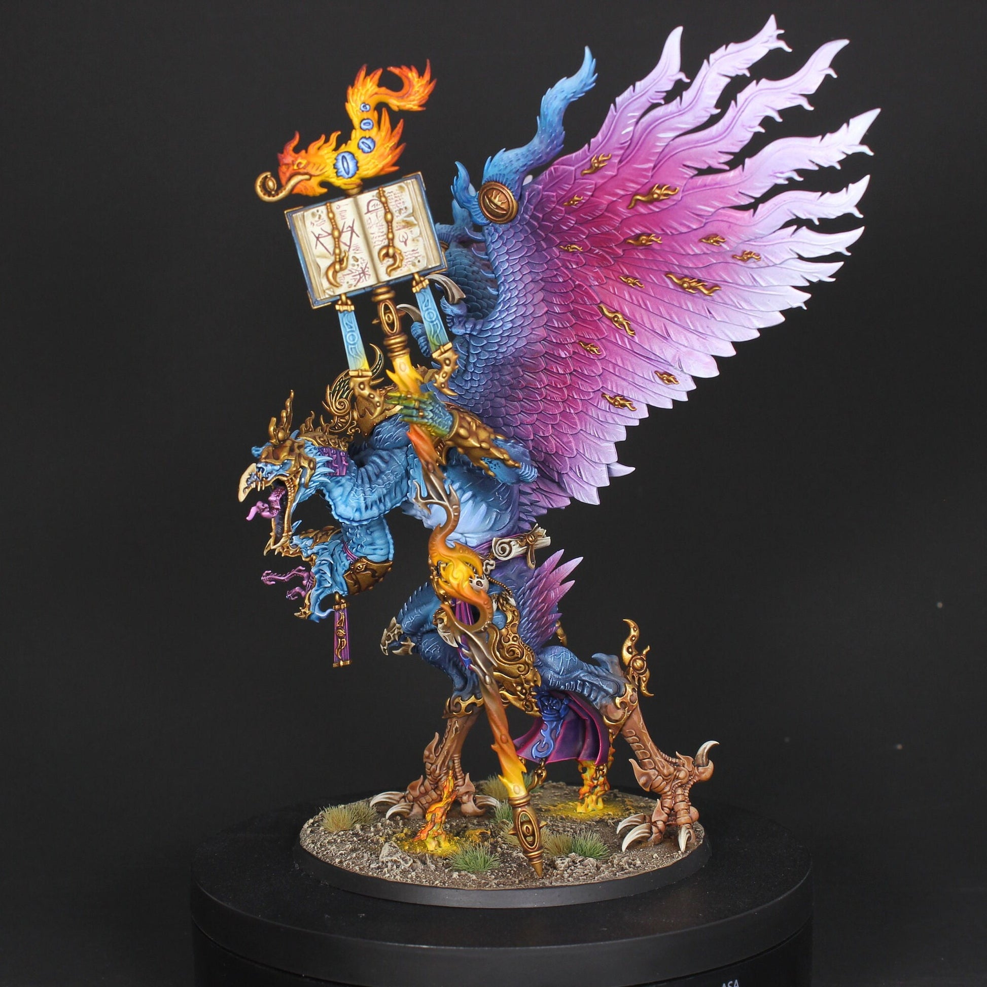 Kairos Fateweaver/Lord of Change Tzeentch Greater Demon *FINE DETAIL* painted Warhammer 40k Miniature