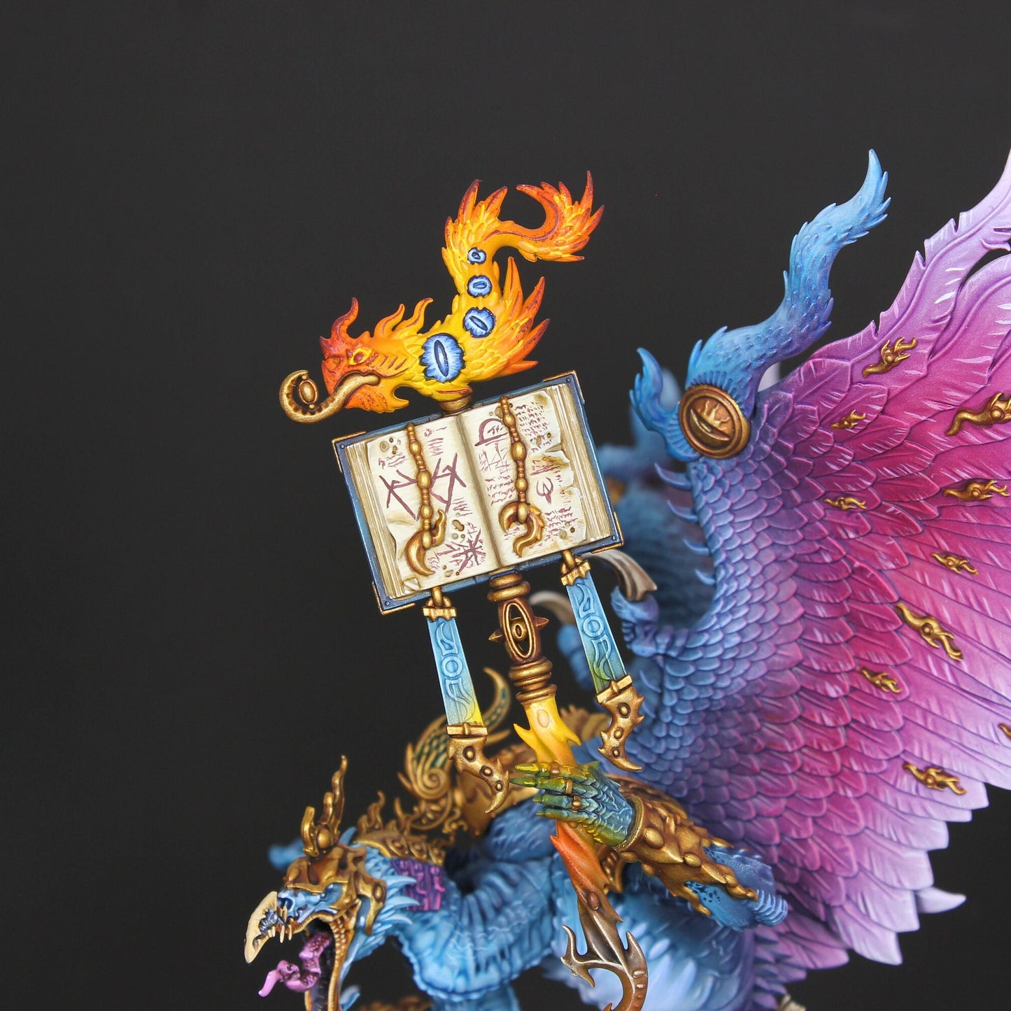 Kairos Fateweaver/Lord of Change Tzeentch Greater Demon *FINE DETAIL* painted Warhammer 40k Miniature