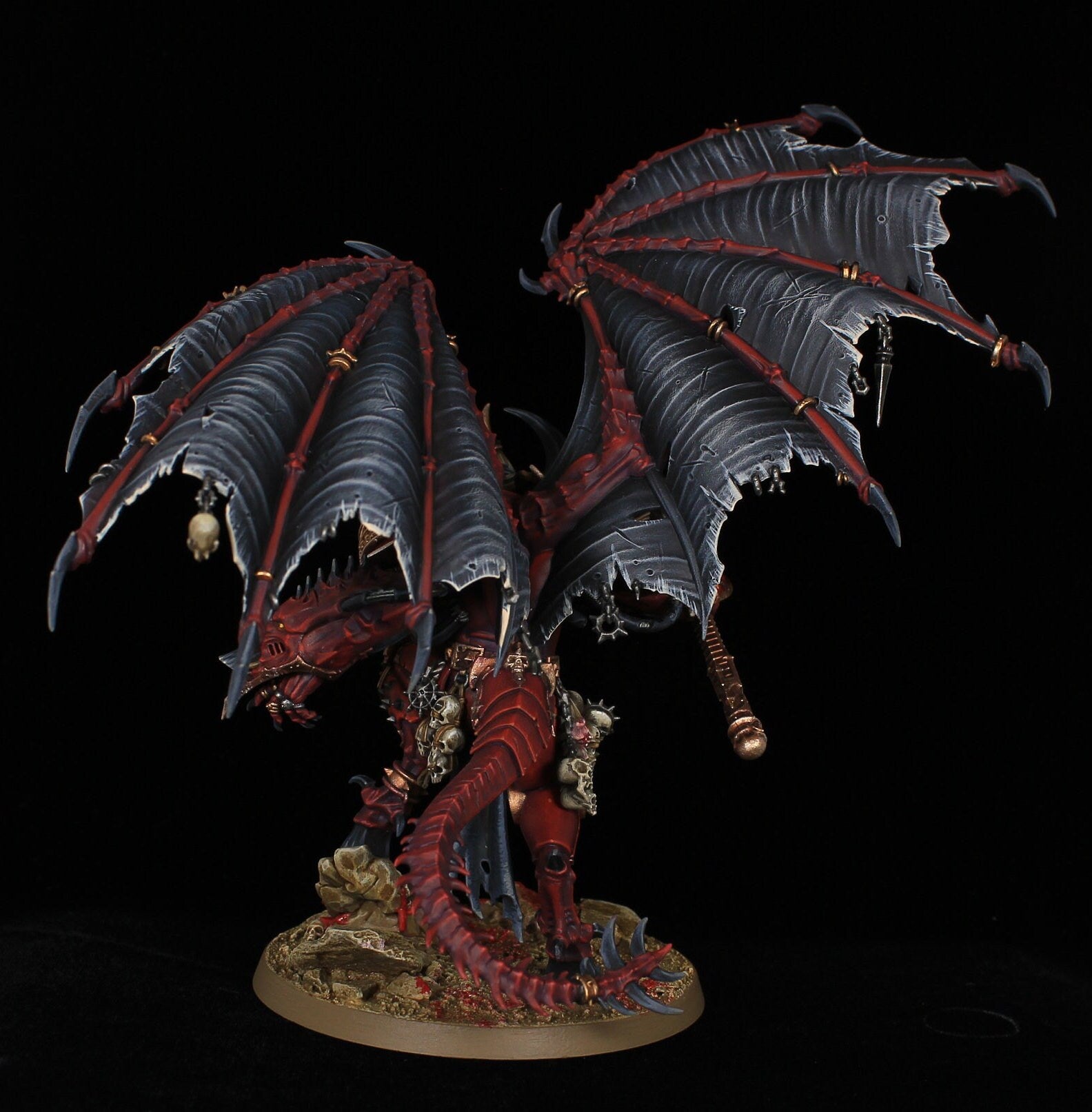 Daemon Prince *FINE DETAIL* Warhammer 40K painted Miniature