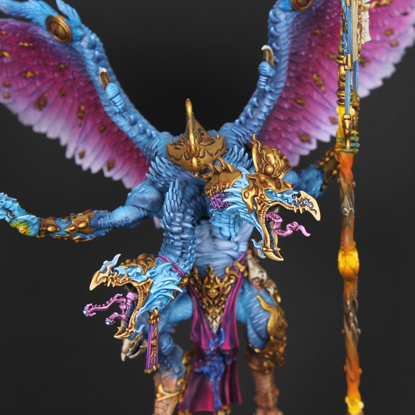 Kairos Fateweaver/Lord of Change Tzeentch Greater Demon *FINE DETAIL* painted Warhammer 40k Miniature