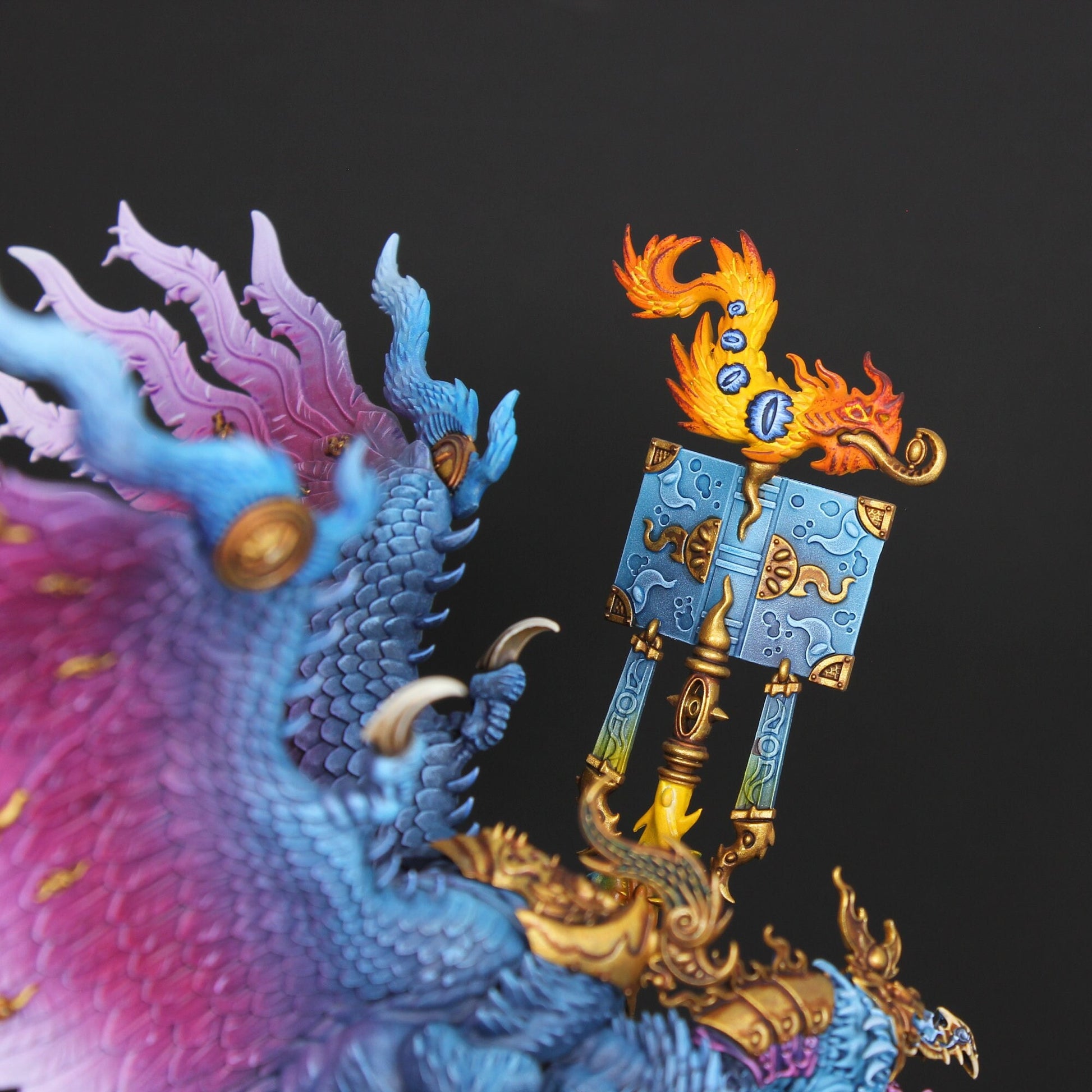 Kairos Fateweaver/Lord of Change Tzeentch Greater Demon *FINE DETAIL* painted Warhammer 40k Miniature