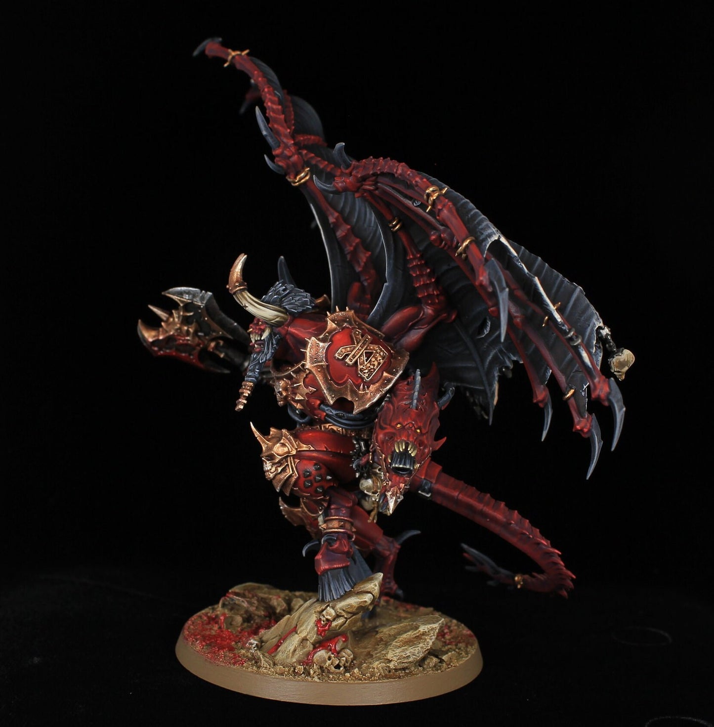 Daemon Prince *FINE DETAIL* Warhammer 40K painted Miniature