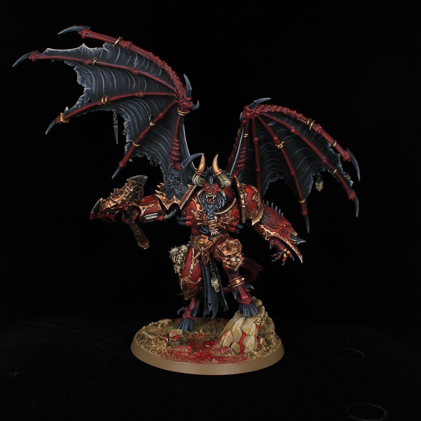 Daemon Prince *FINE DETAIL* Warhammer 40K painted Miniature