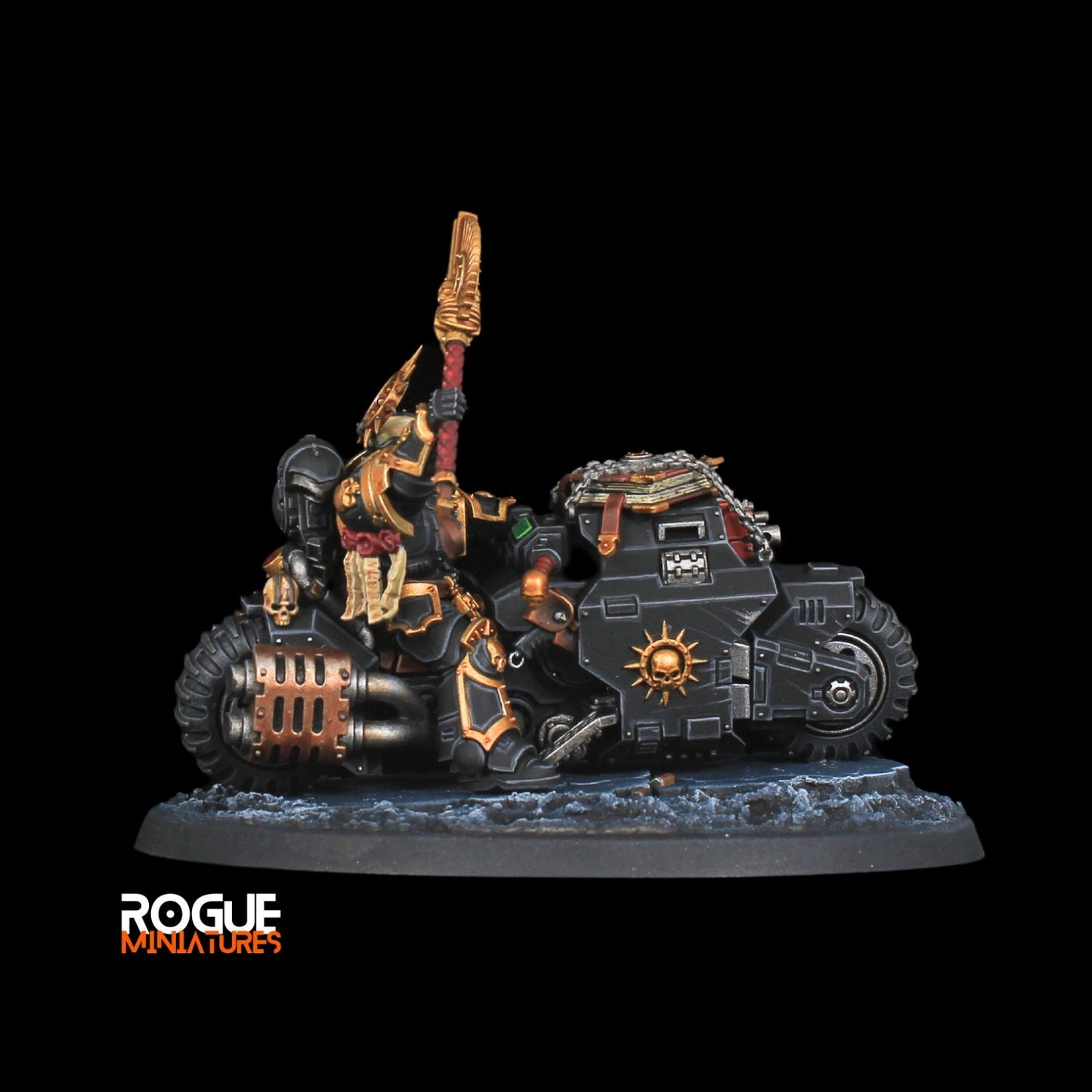 Primaris Chaplain on a Bike *ADVANCED DETAIL*