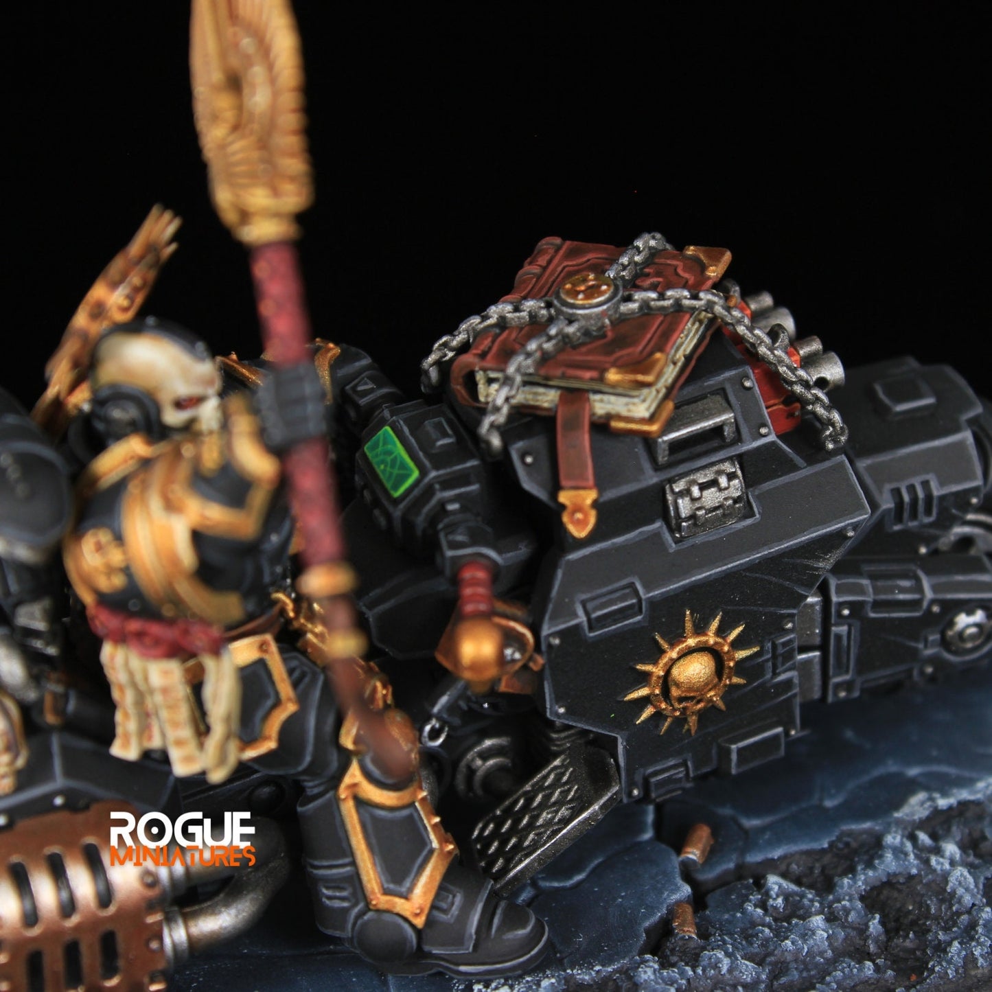 Primaris Chaplain on a Bike *ADVANCED DETAIL*