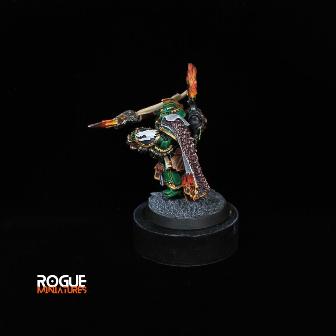 Vulkan He'stan Salamander Chapter Master*FINE DETAIL* commission painting service