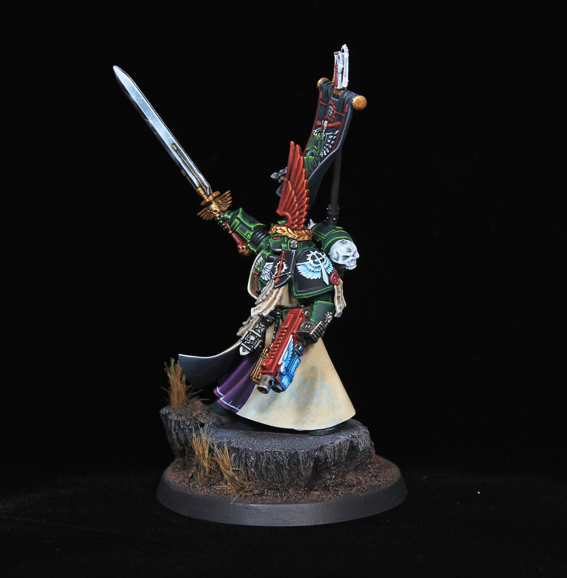 Azrael Dark Angel Chapter Master *FINE DETAIL* Warhammer 40k Commission