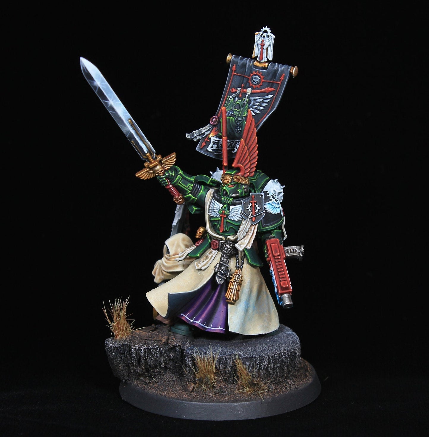 Azrael Dark Angel Chapter Master *FINE DETAIL* Warhammer 40k Commission