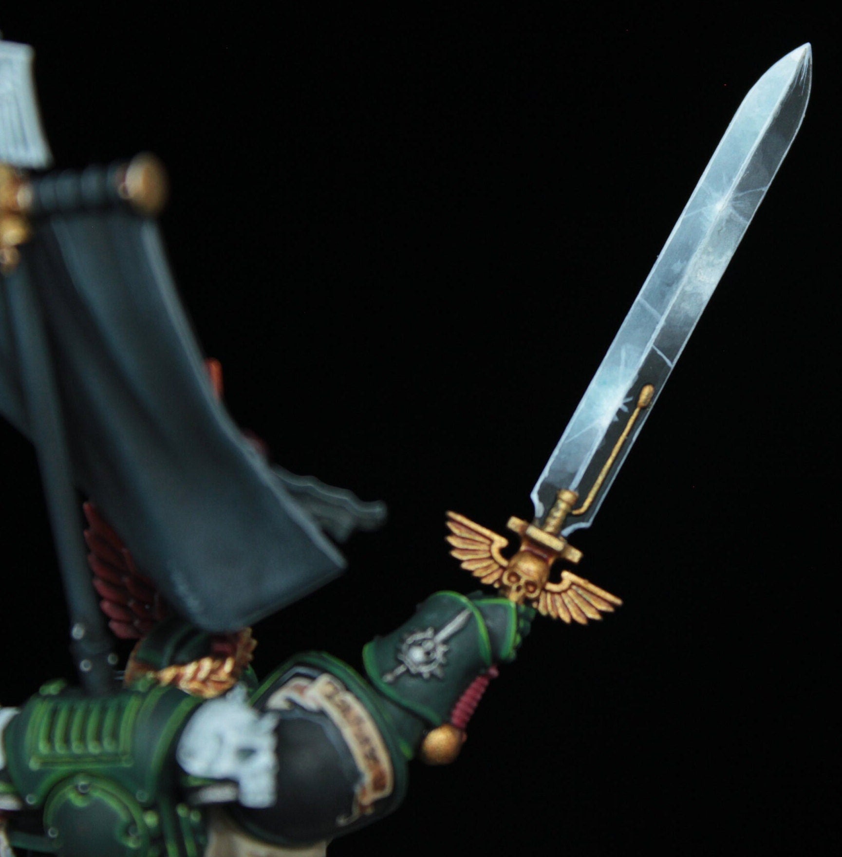 Azrael Dark Angel Chapter Master *FINE DETAIL* Warhammer 40k Commission