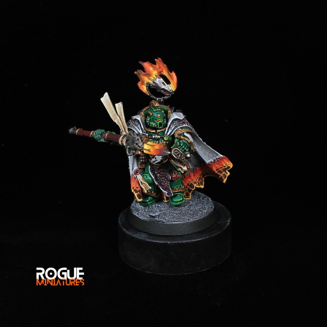 Vulkan He'stan Salamander Chapter Master*FINE DETAIL* commission painting service