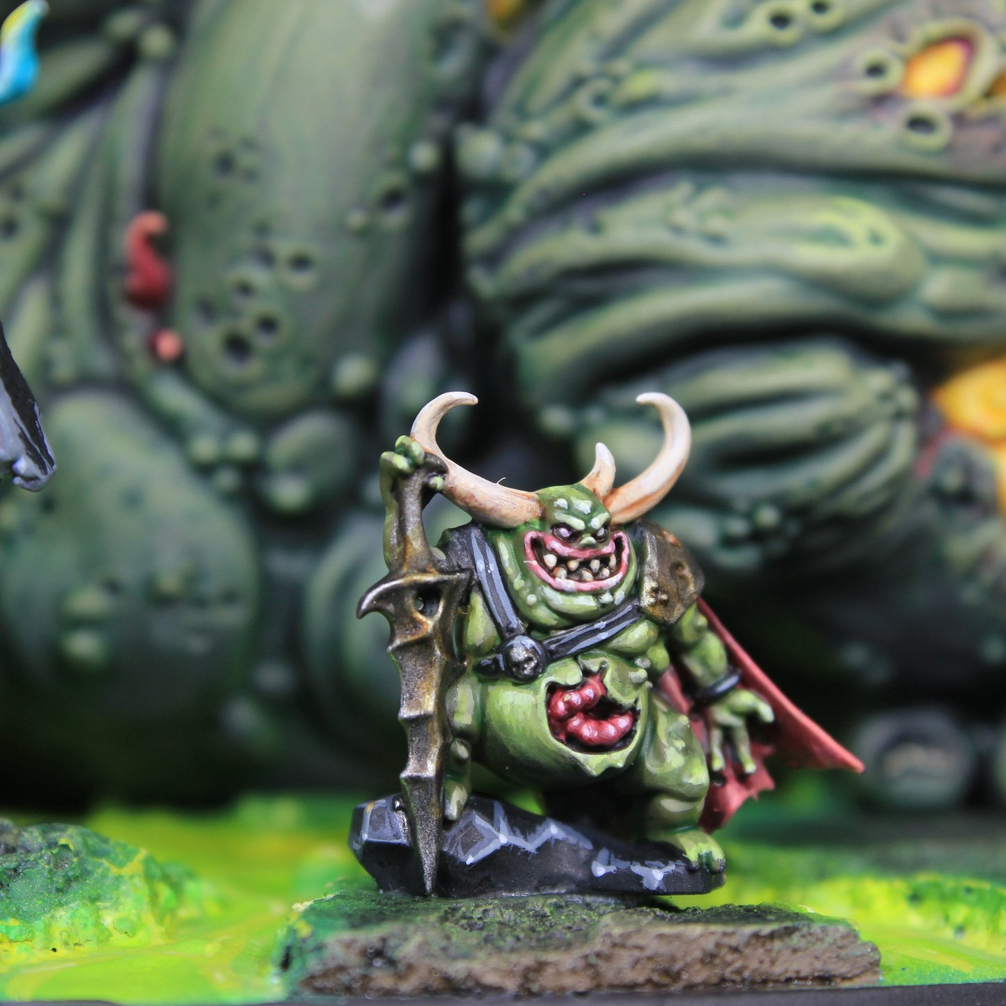 Great Unclean one Greater Demon *FINE DETAIL* painted Warhammer 40k Miniature