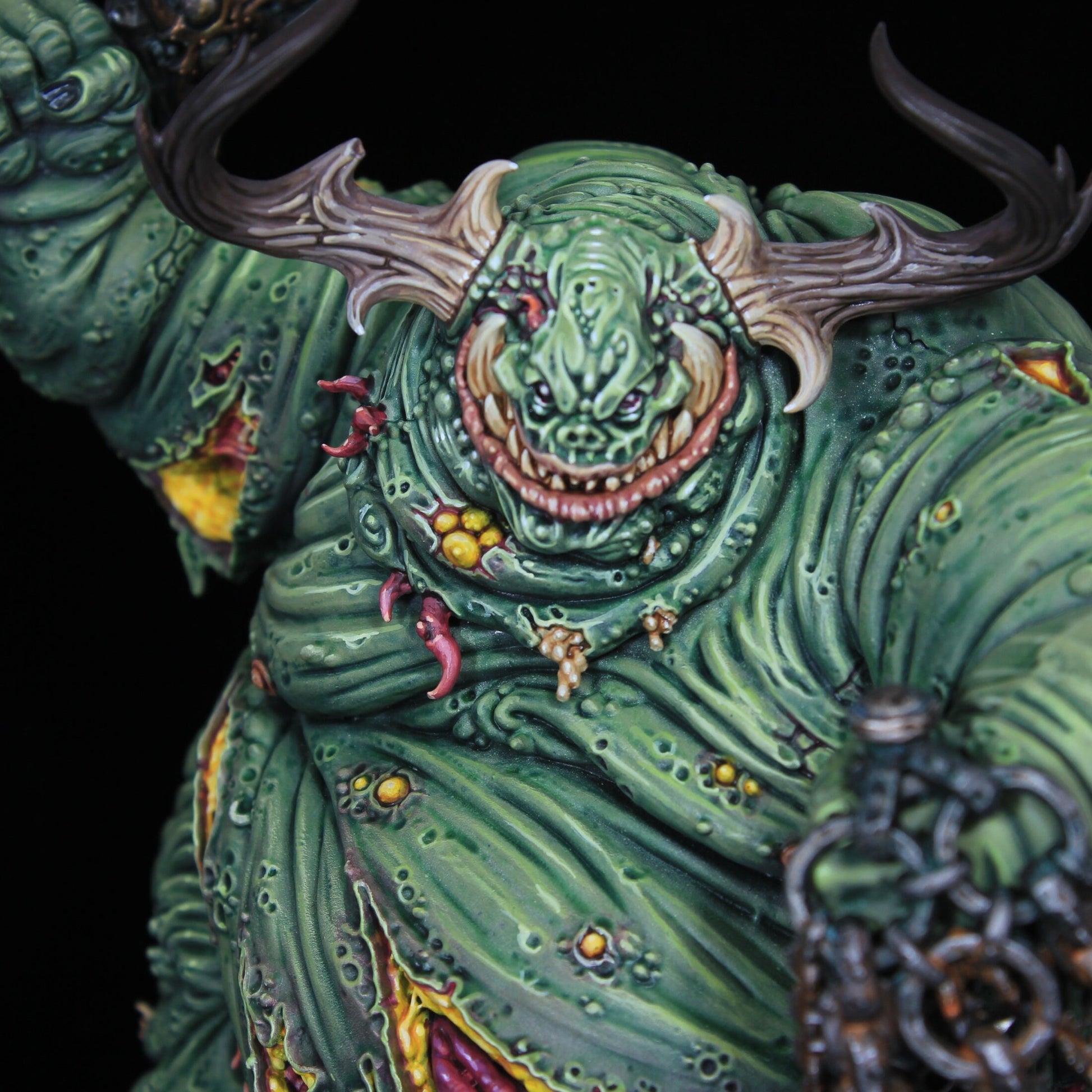 Great Unclean one Greater Demon *FINE DETAIL* painted Warhammer 40k Miniature