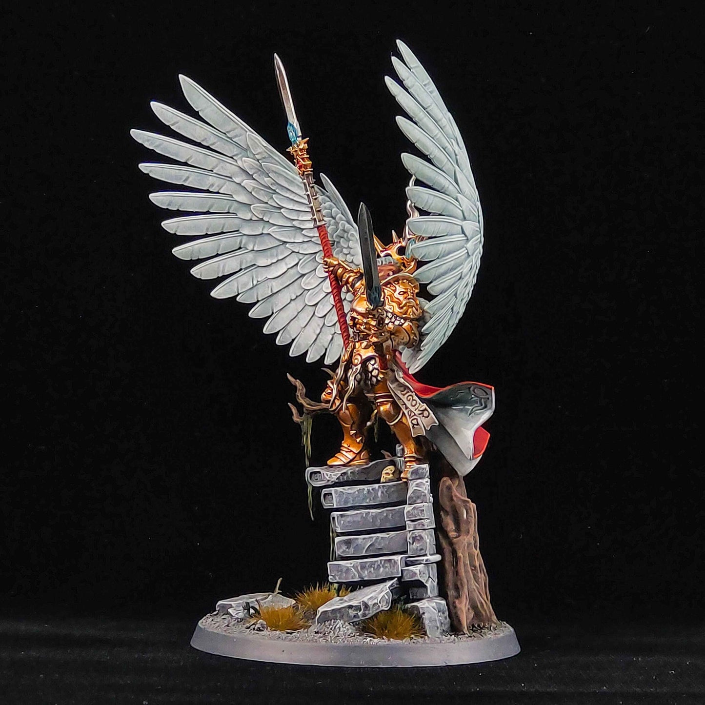 Yndrasta Celestial Spear *Fine-Detail* Warhammer AOS painted miniature