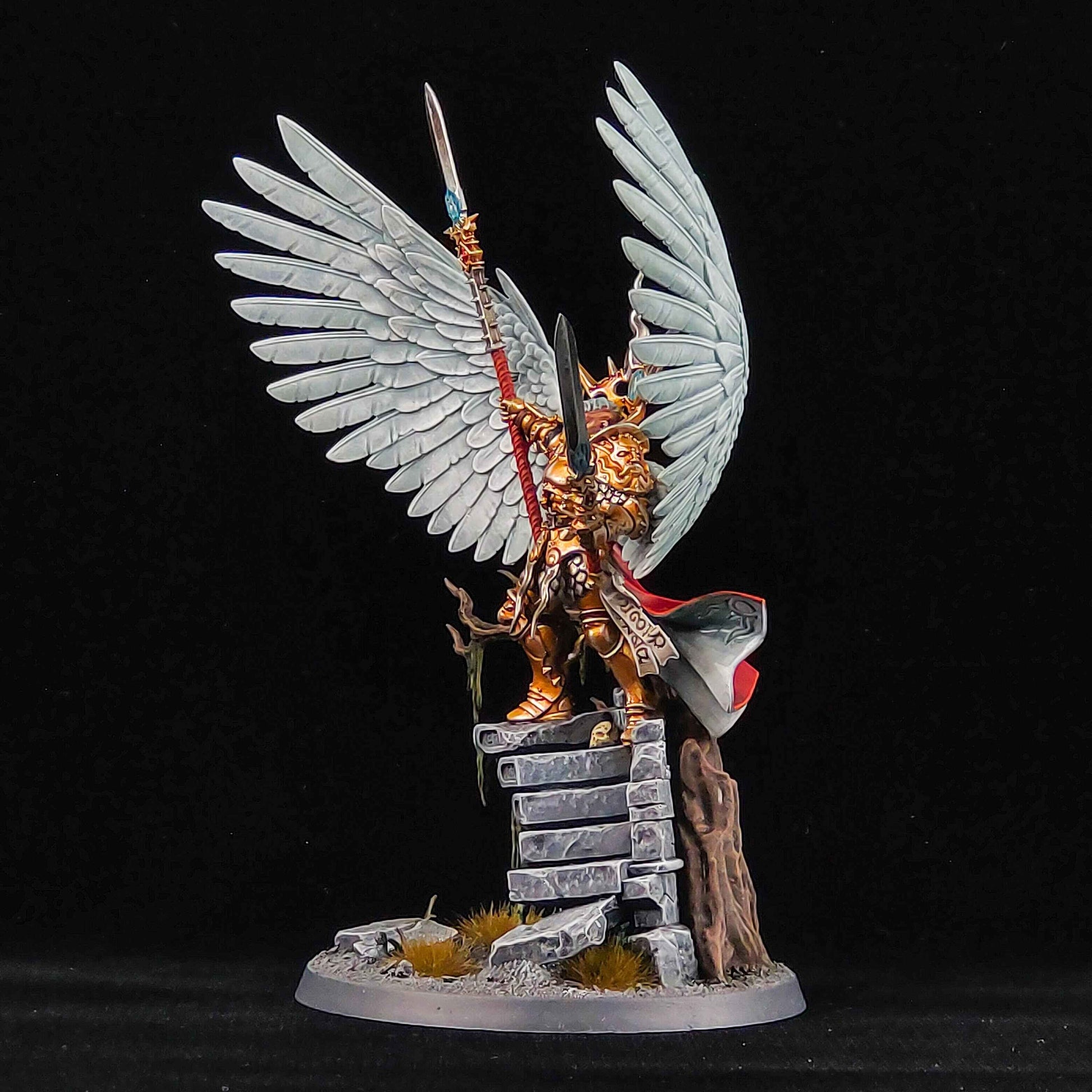 Yndrasta Celestial Spear *Fine-Detail* Warhammer AOS painted miniature