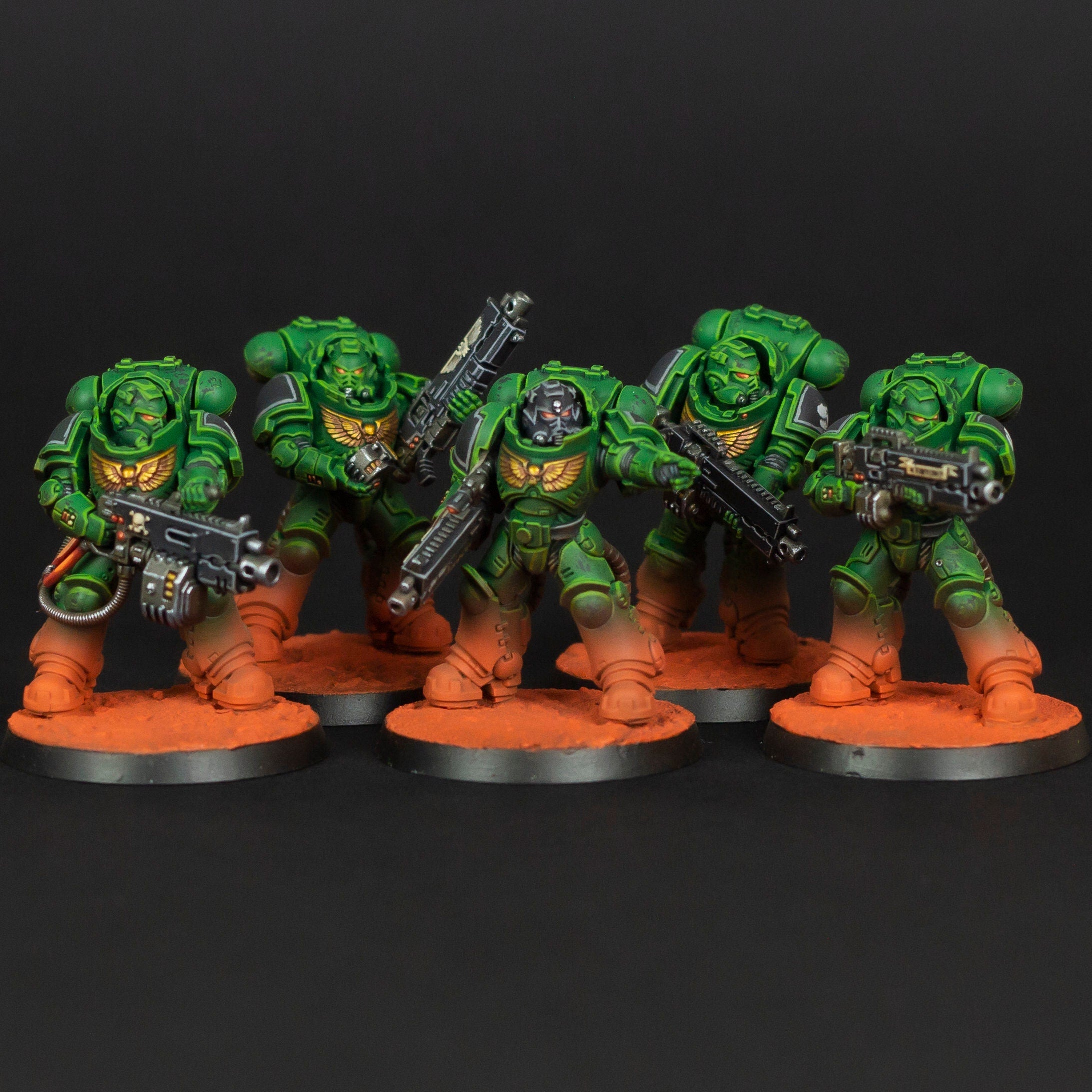 Warhammer 40k Space top Marine Army (Painted)