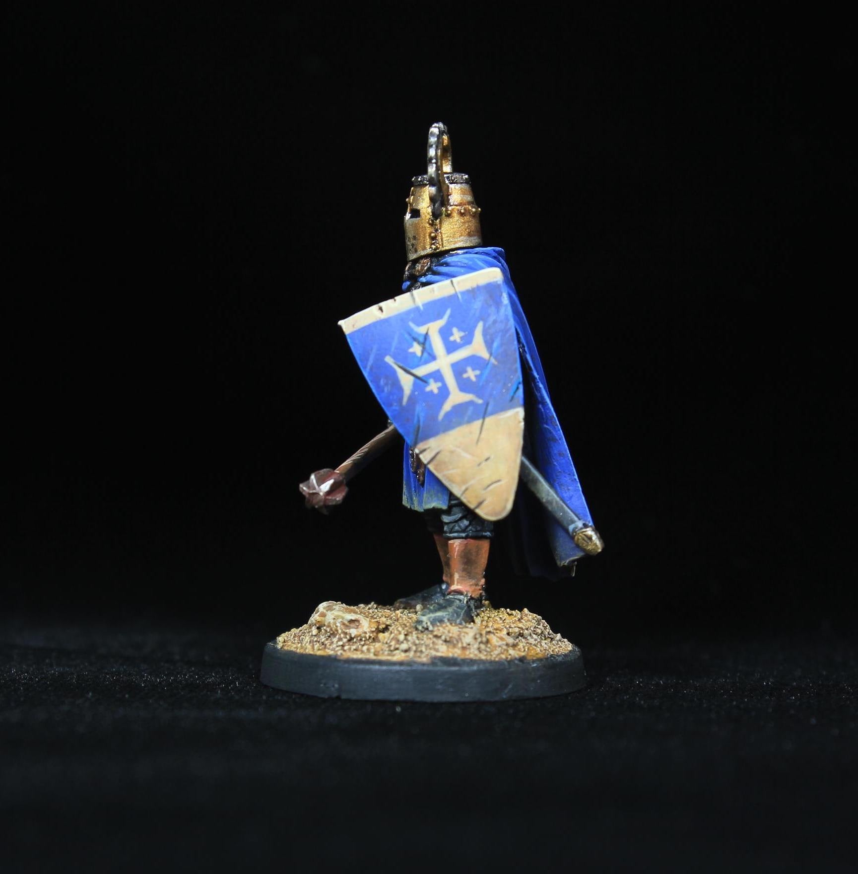 Crusader figure 28mm - painted commission *Standard level* (model not supplied)