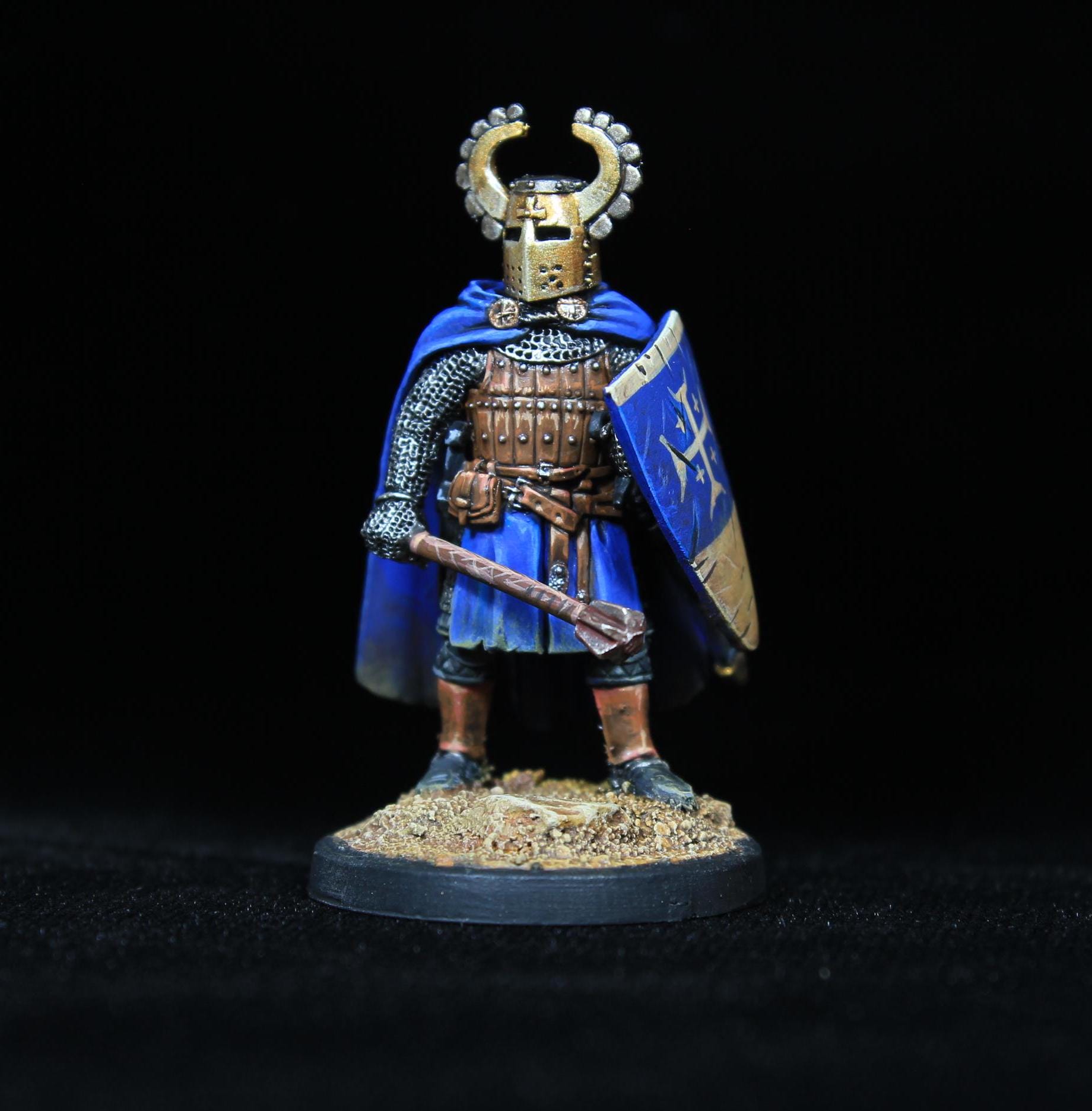 Crusader figure 28mm - painted commission *Standard level* (model not supplied)