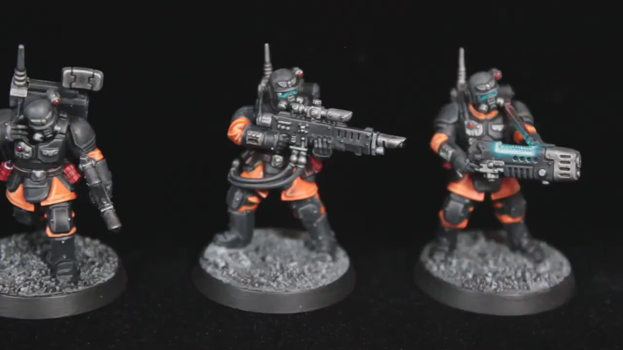 Kasrkin Warhammer 40k Kill team *STANDARD DETAIL*