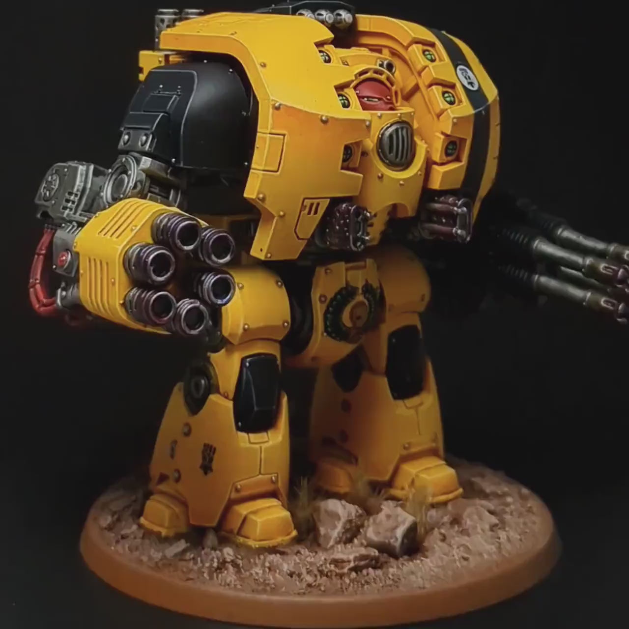 30k Dreadnought *ADVANCED DETAIL* space marine commission painting service.