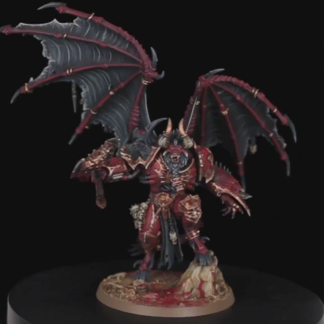 Daemon Prince *FINE DETAIL* Warhammer 40K painted Miniature